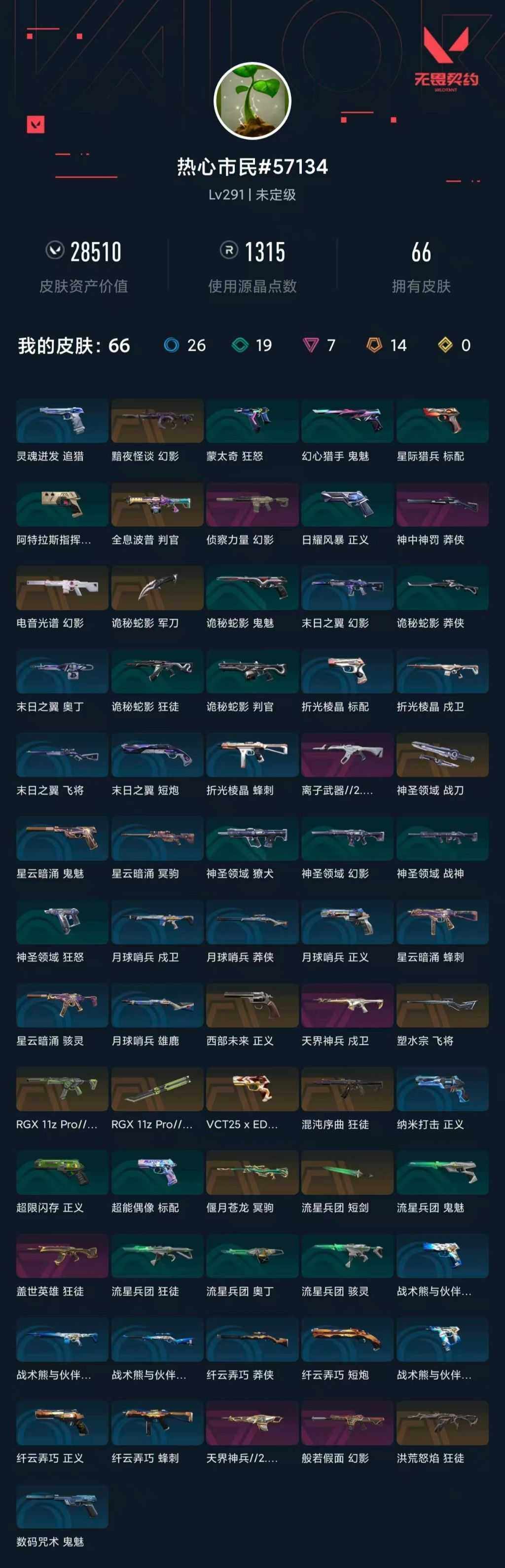 WWQXL441124无畏契约账号详情图5 WWQXL441124无畏契约账号详情图5
