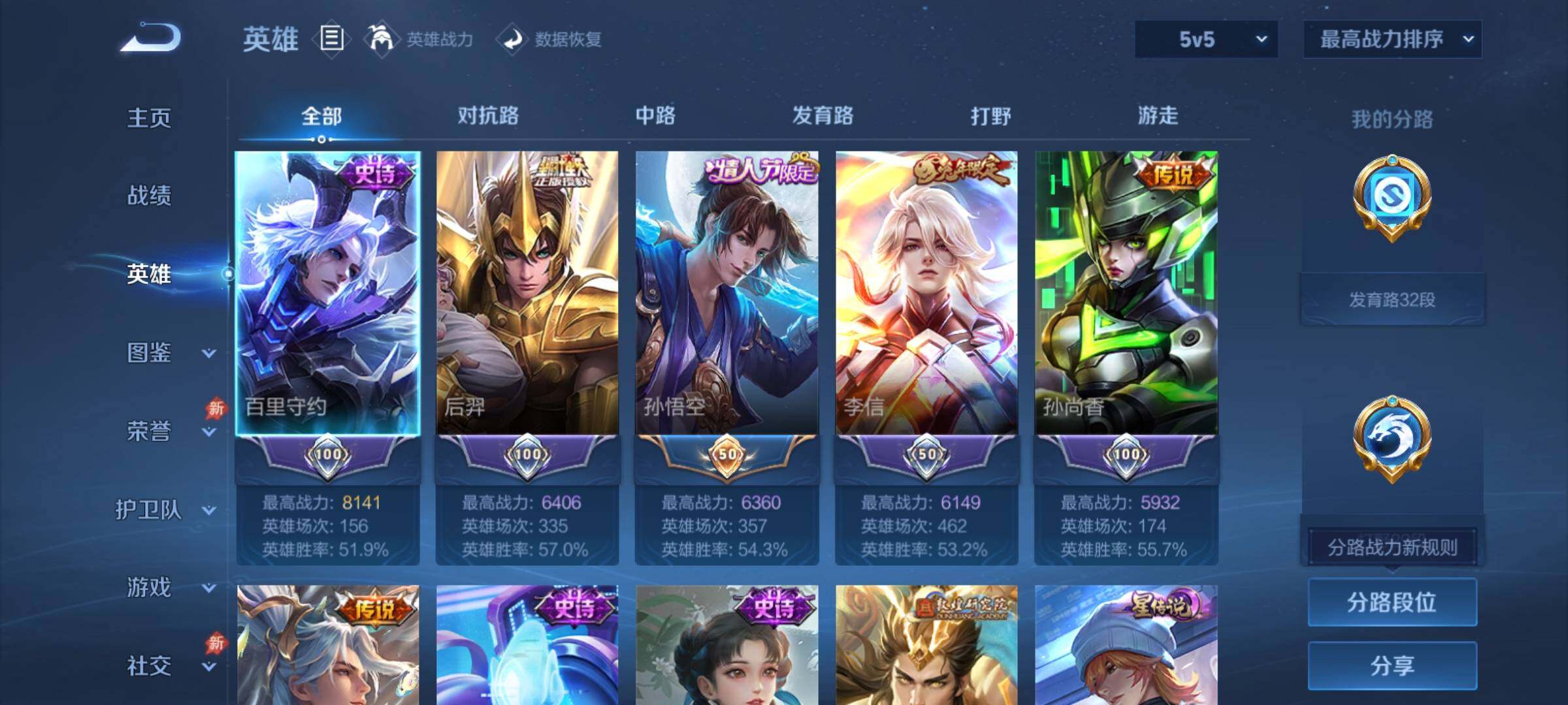 WZCMY4361936王者荣耀账号详情图3