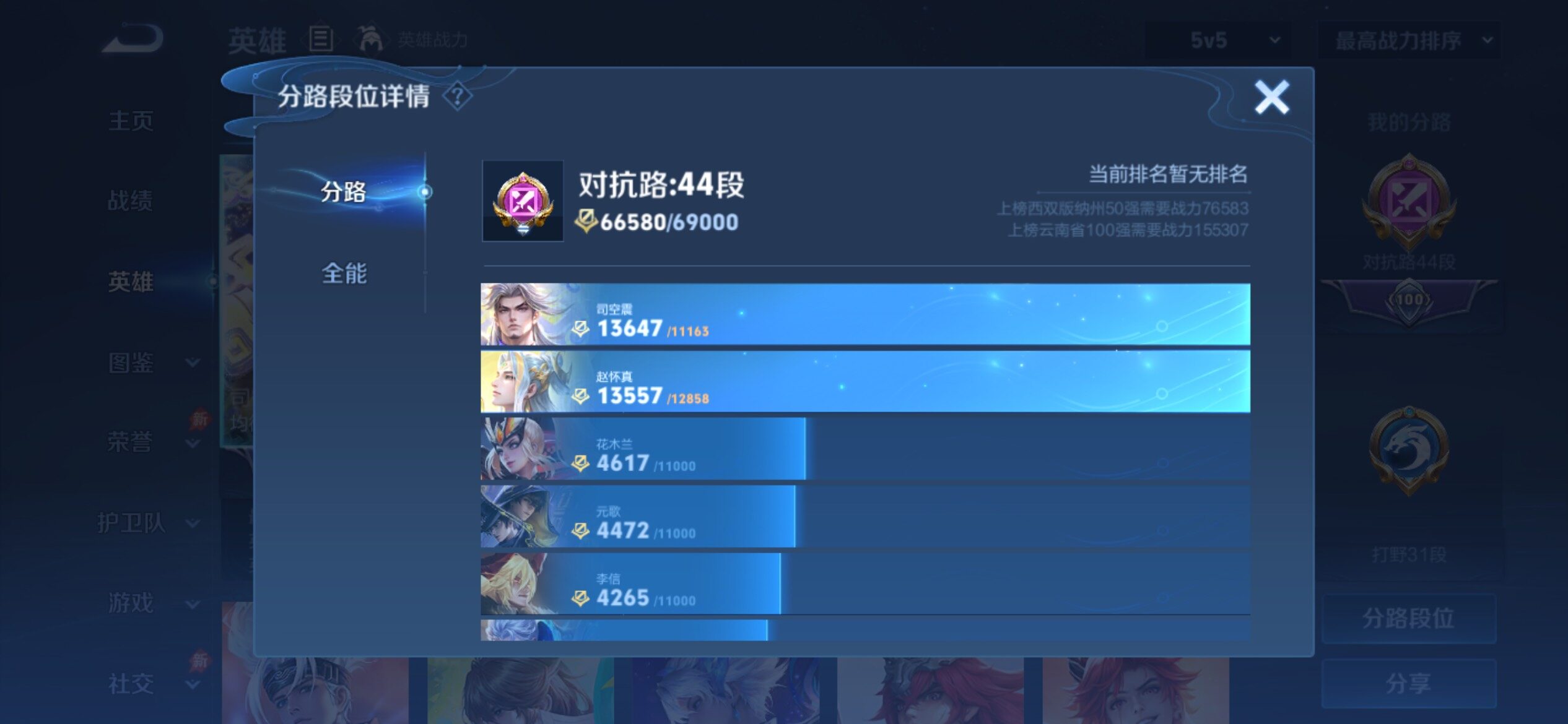 WZCMY4361454王者荣耀账号详情图5