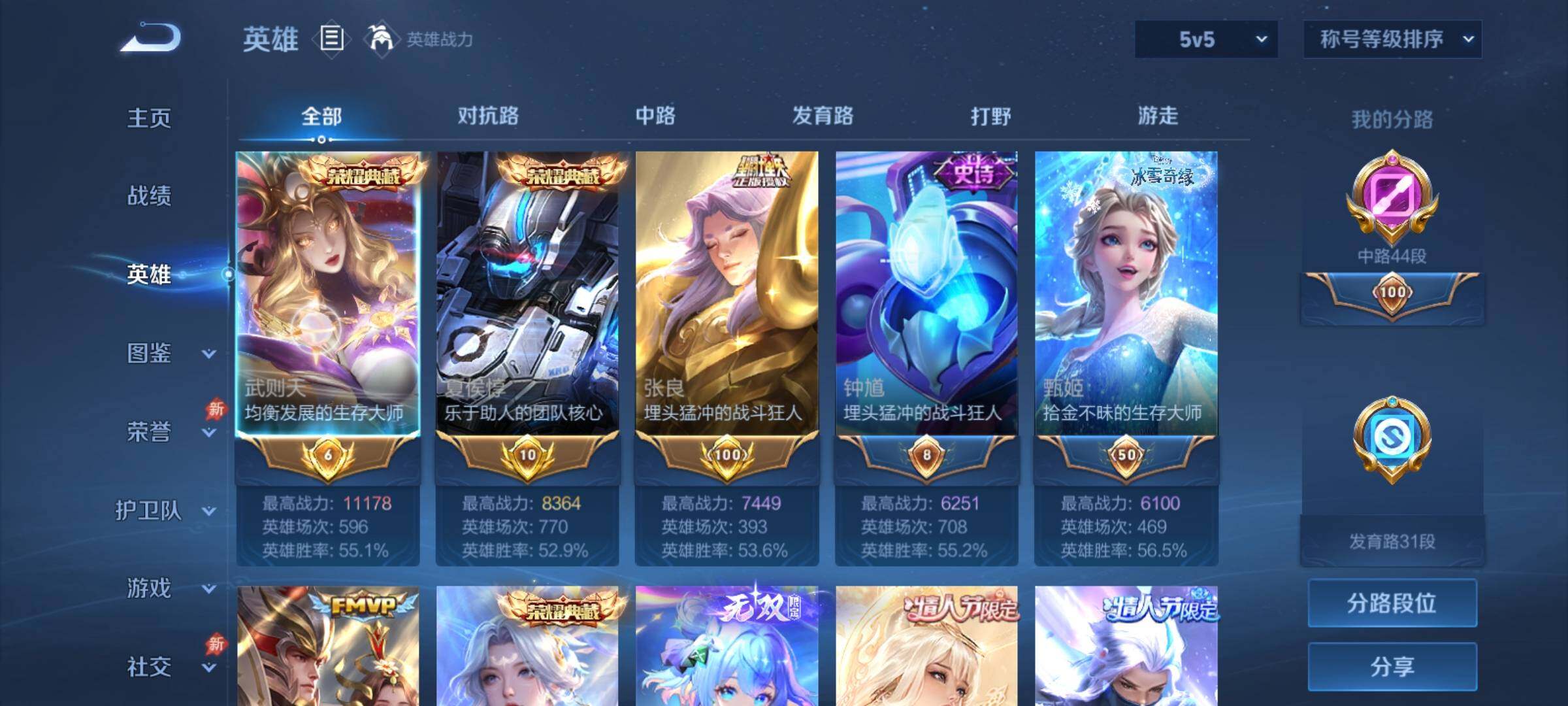 WZCMY4361498王者荣耀账号详情图3