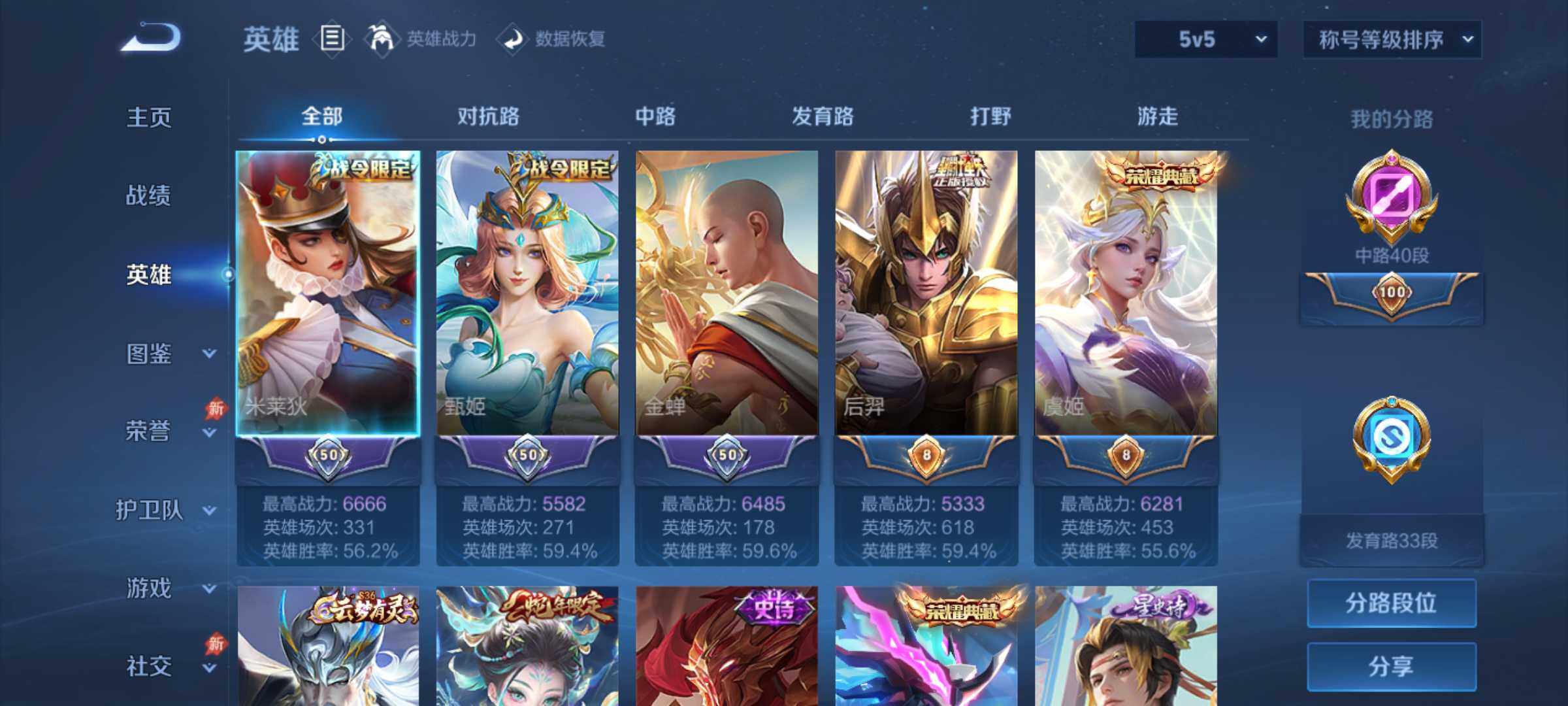 WZJM4360339王者荣耀账号详情图37