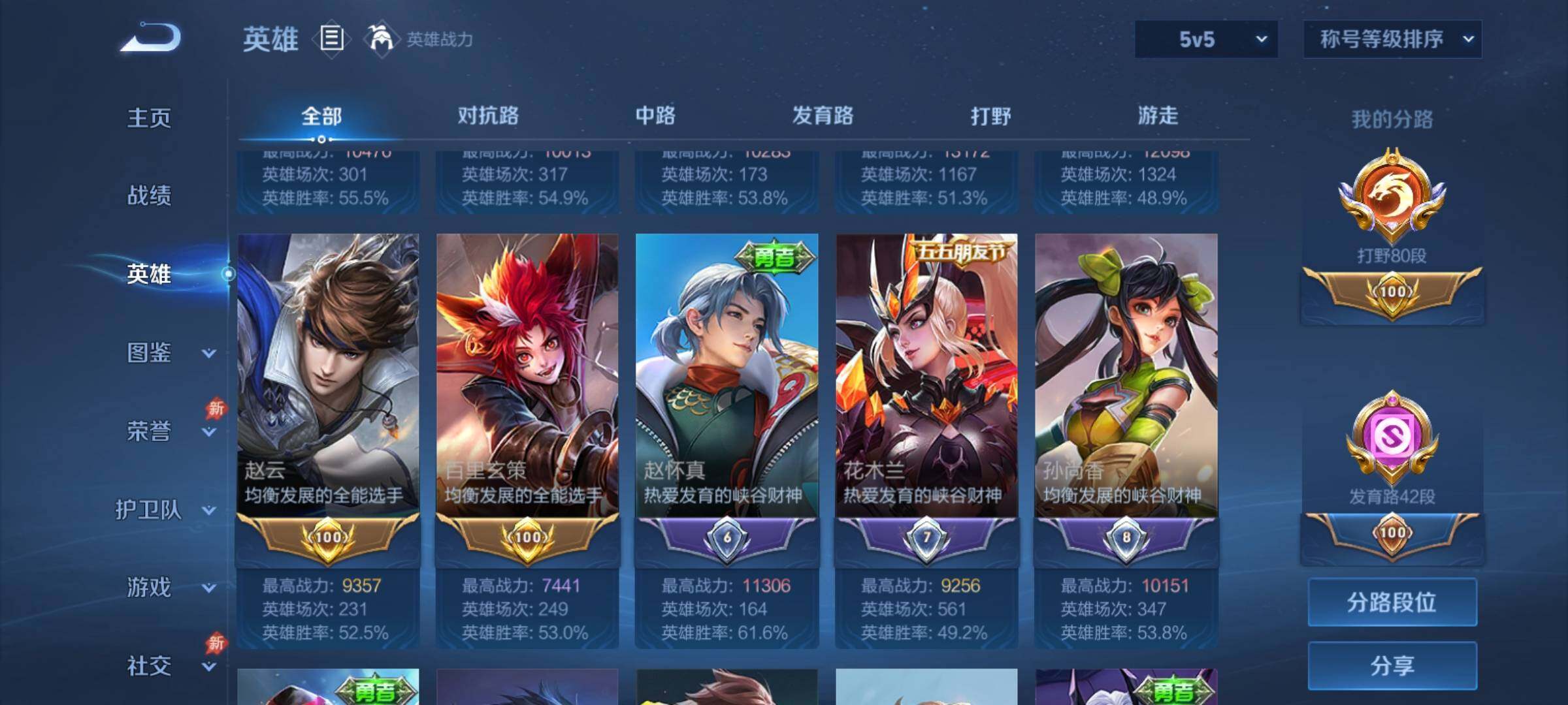 WZCMY4361167王者荣耀账号详情图5