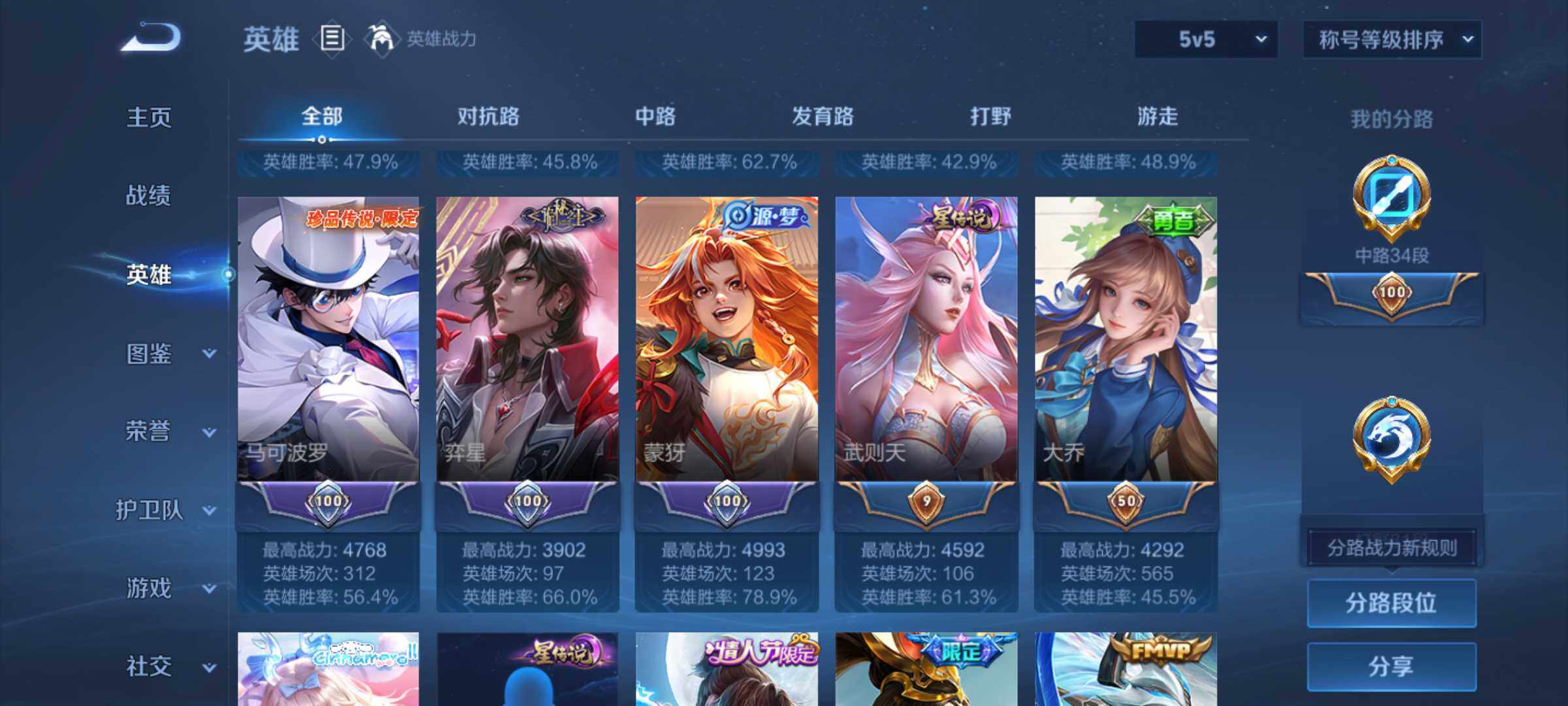 WZJM4355858王者荣耀账号详情图14