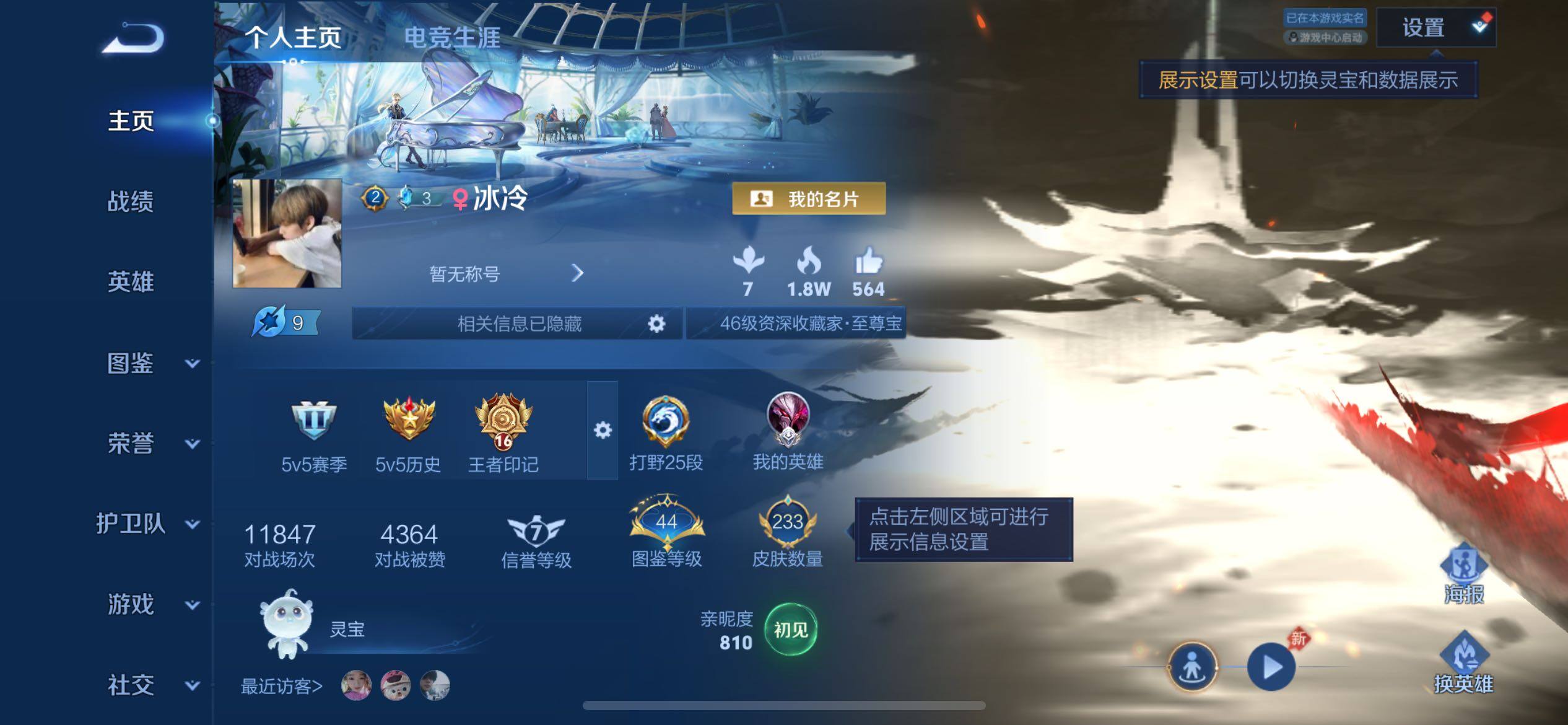 WZJM4360322王者荣耀账号详情图14