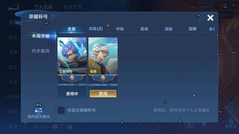 WZLX4360210王者荣耀账号详情图8