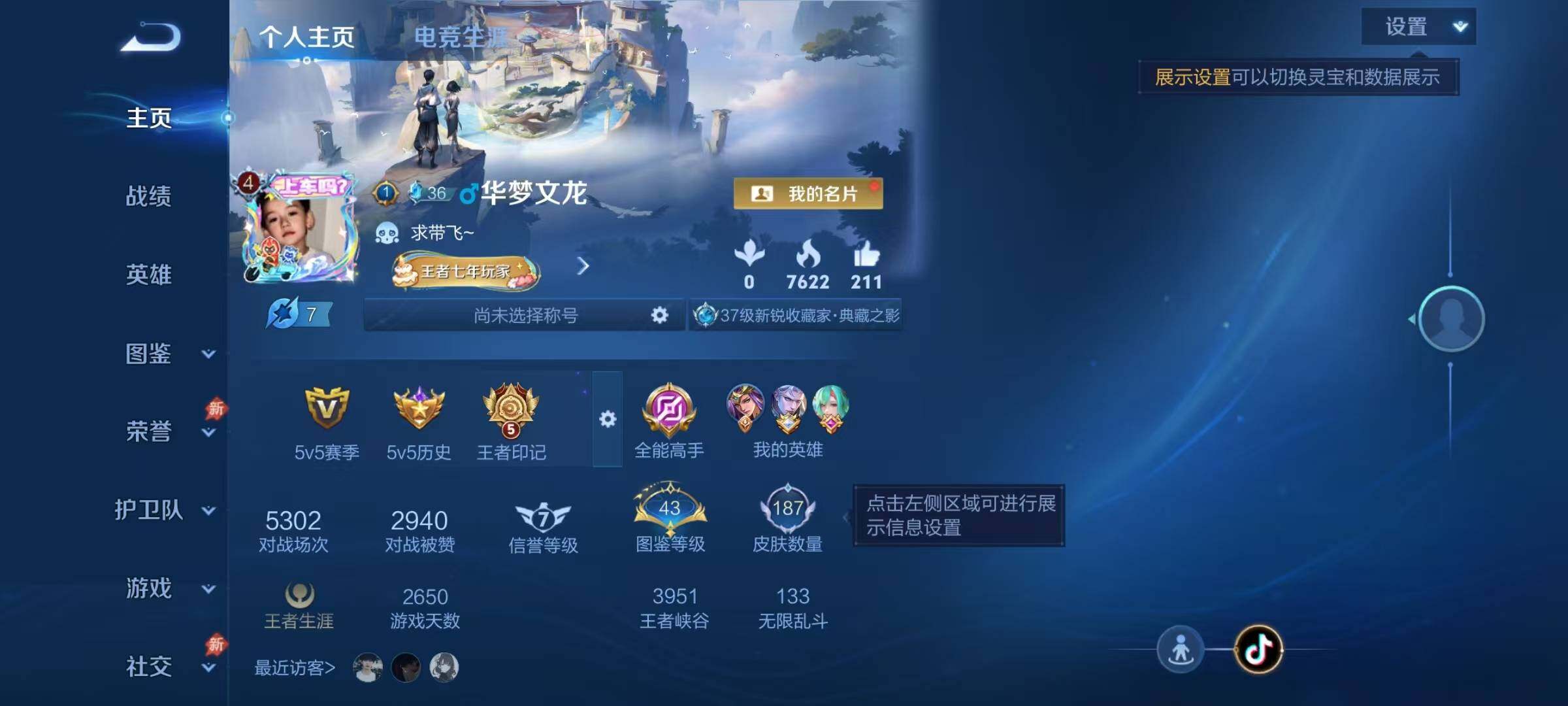 WZJZ4372670王者荣耀账号详情图5