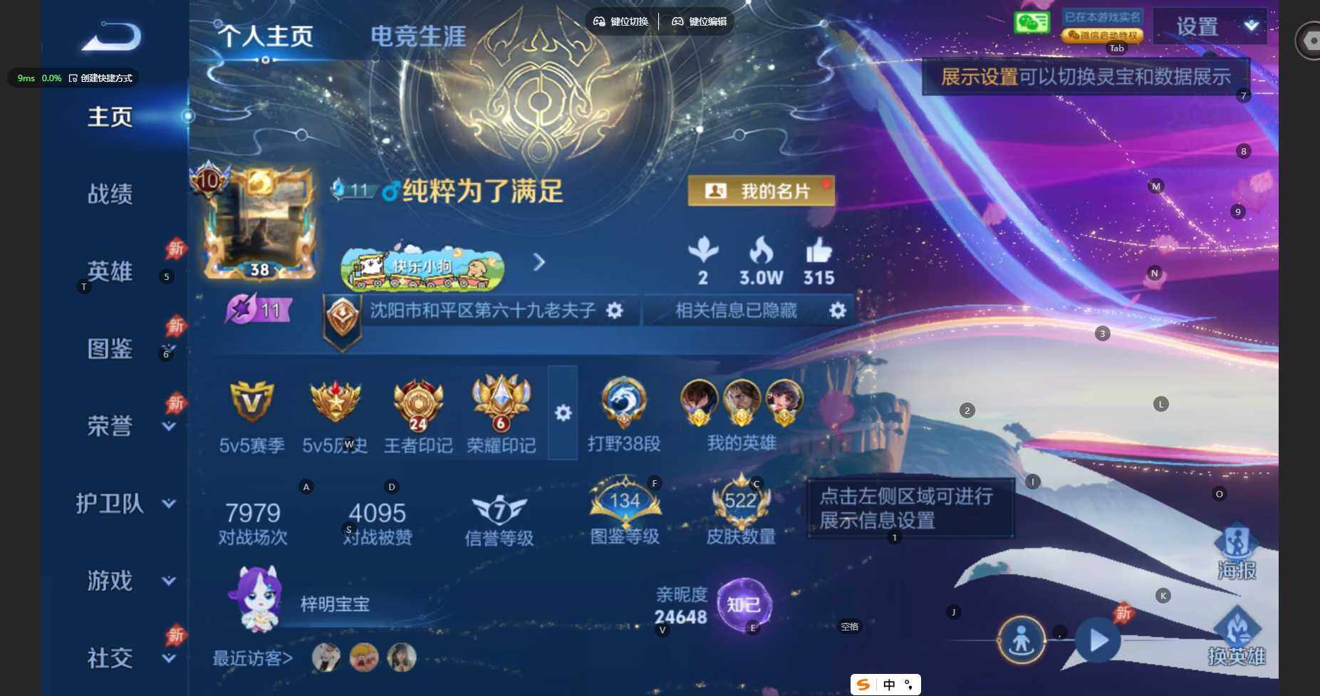WZBSY4380088王者荣耀账号详情图2