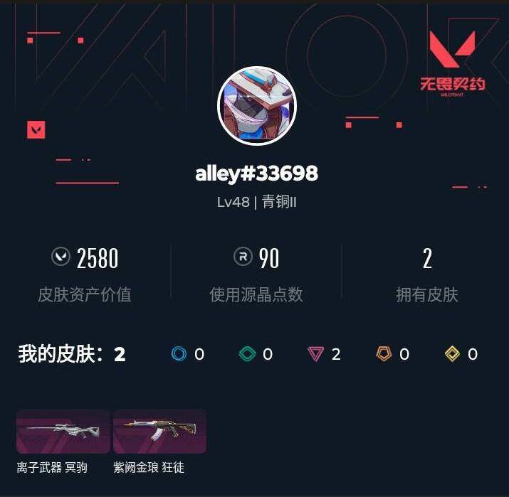WWQXL442515无畏契约账号详情图3