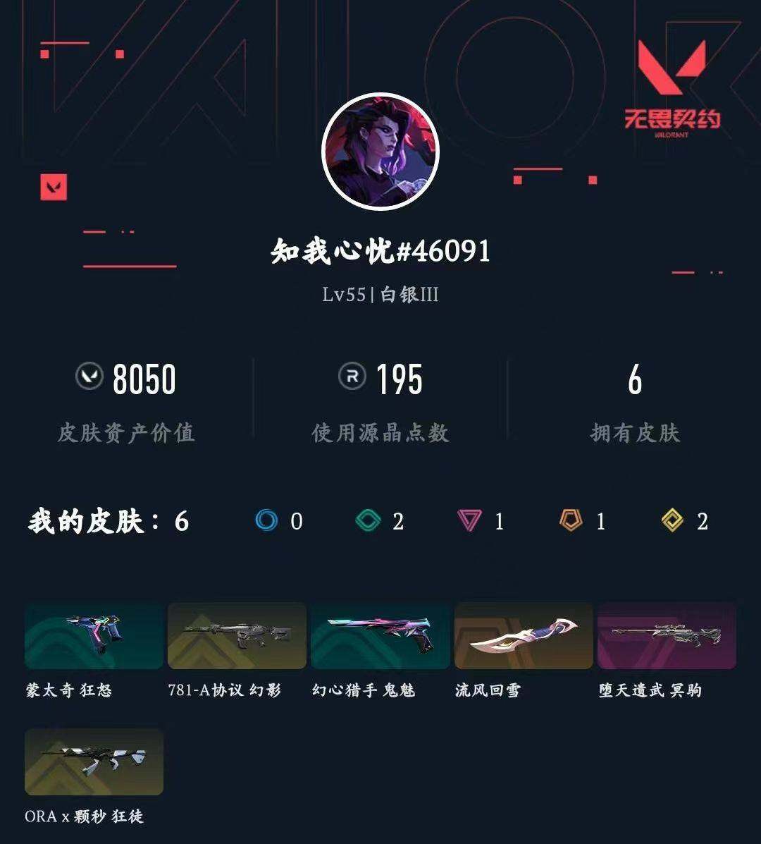 WWQXL442816无畏契约账号详情图3