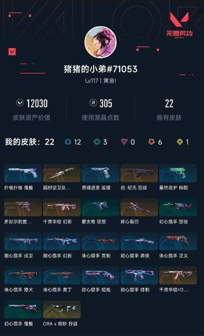 WWQXL443008无畏契约账号详情图4 WWQXL443008无畏契约账号详情图4