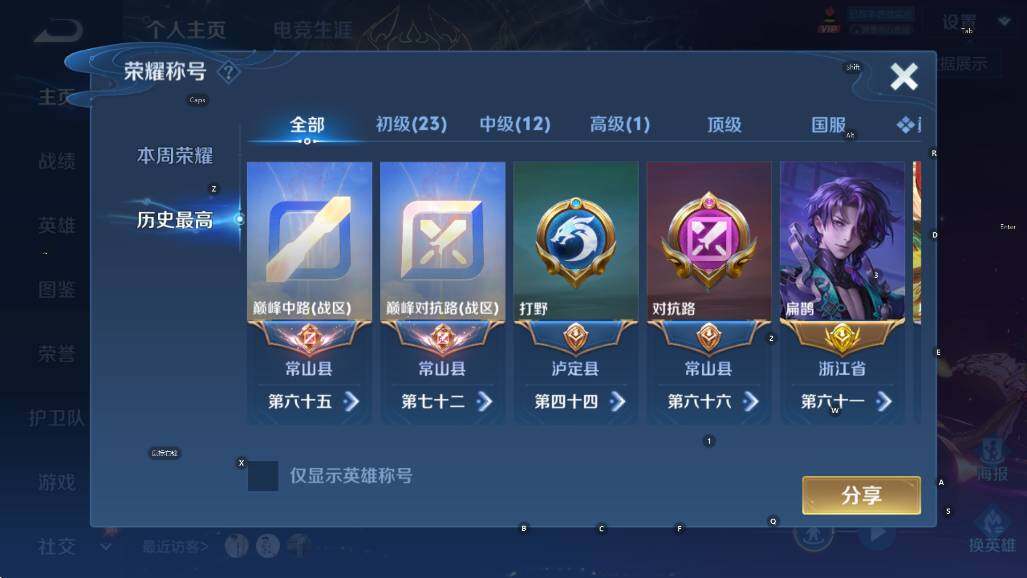 WZLX4372486王者荣耀账号详情图14