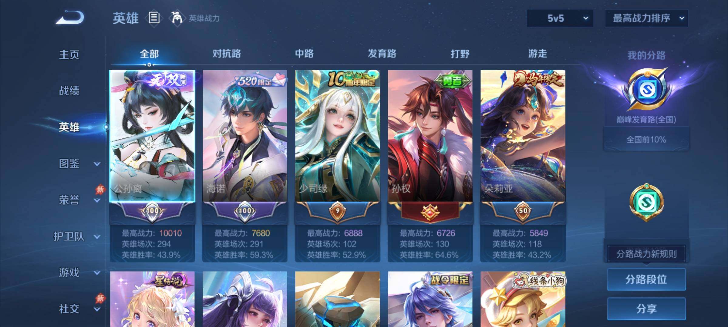 WZCMY4372385王者荣耀账号详情图4