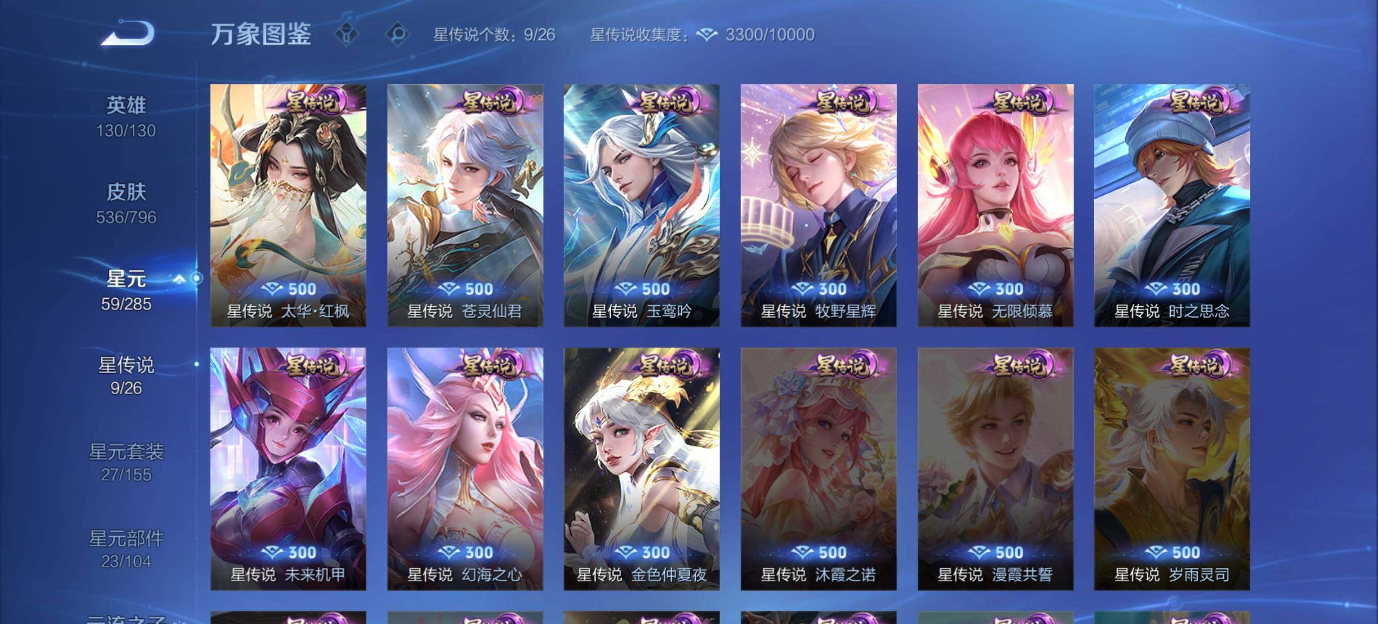 WZXS4384415王者荣耀账号详情图5 WZXS4384415王者荣耀账号详情图5