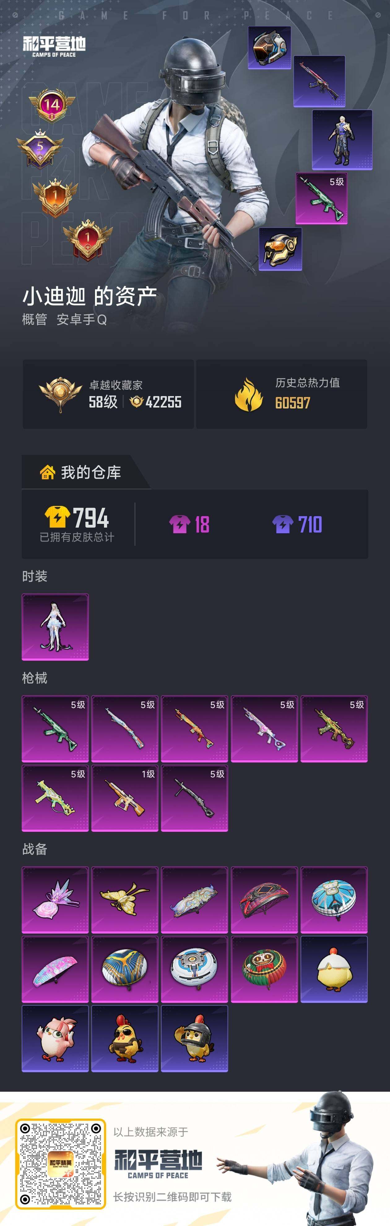 HPLE4221447和平精英账号详情图5 HPLE4221447和平精英账号详情图5