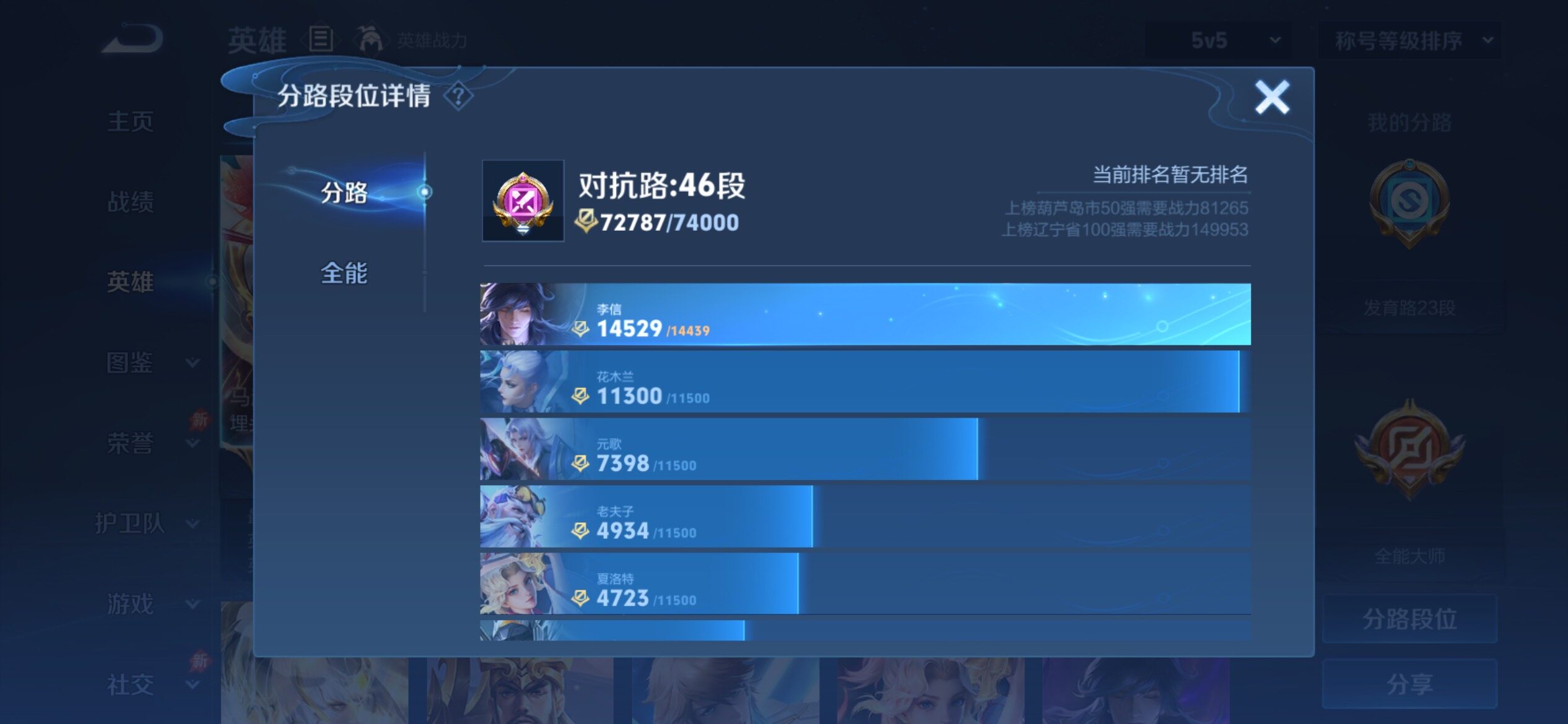 WZCMY4378198王者荣耀账号详情图4 WZCMY4378198王者荣耀账号详情图4