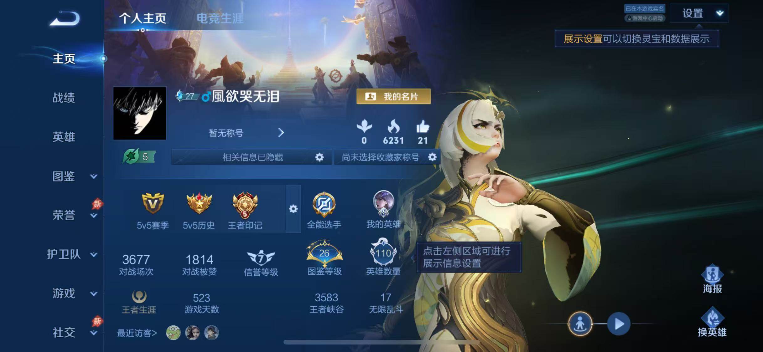 WZQM4377299王者荣耀账号详情图5