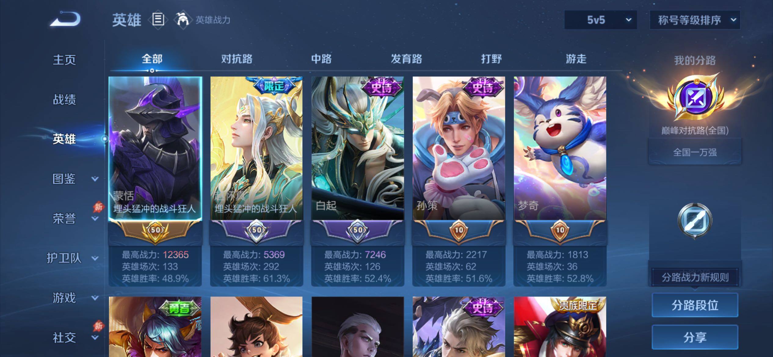WZCMY4379330王者荣耀账号详情图3