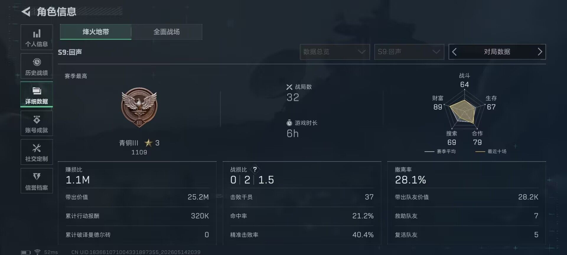 SJZEY4127578三角洲行动账号详情图11