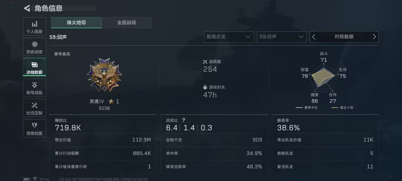SJZEY4127581三角洲行动账号详情图10