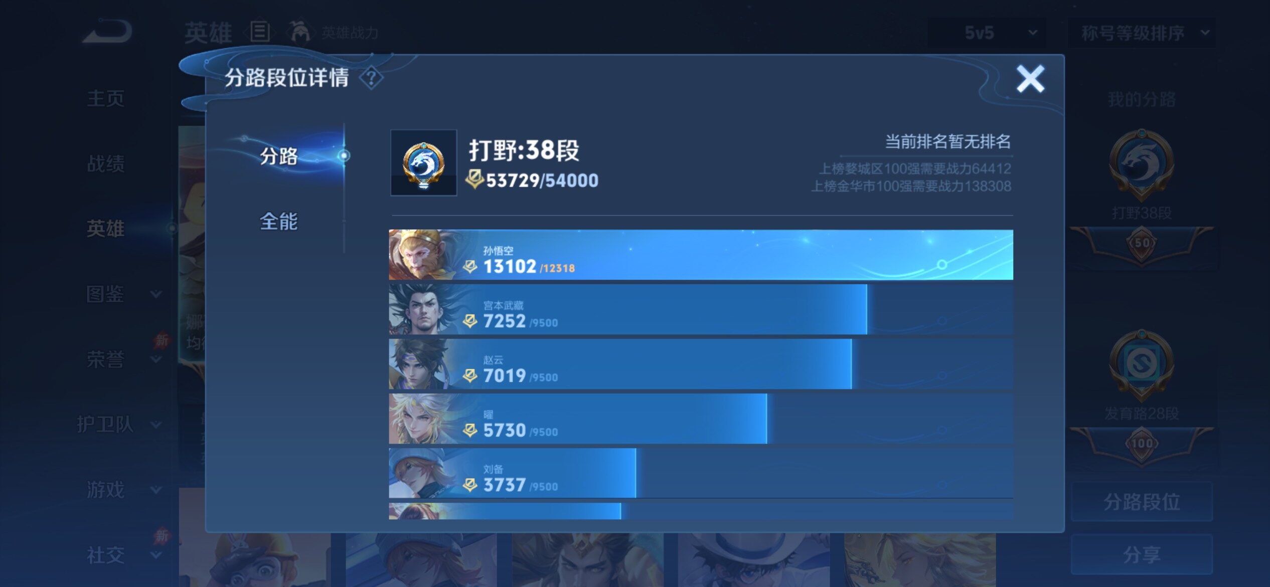 WZCMY4379378王者荣耀账号详情图4