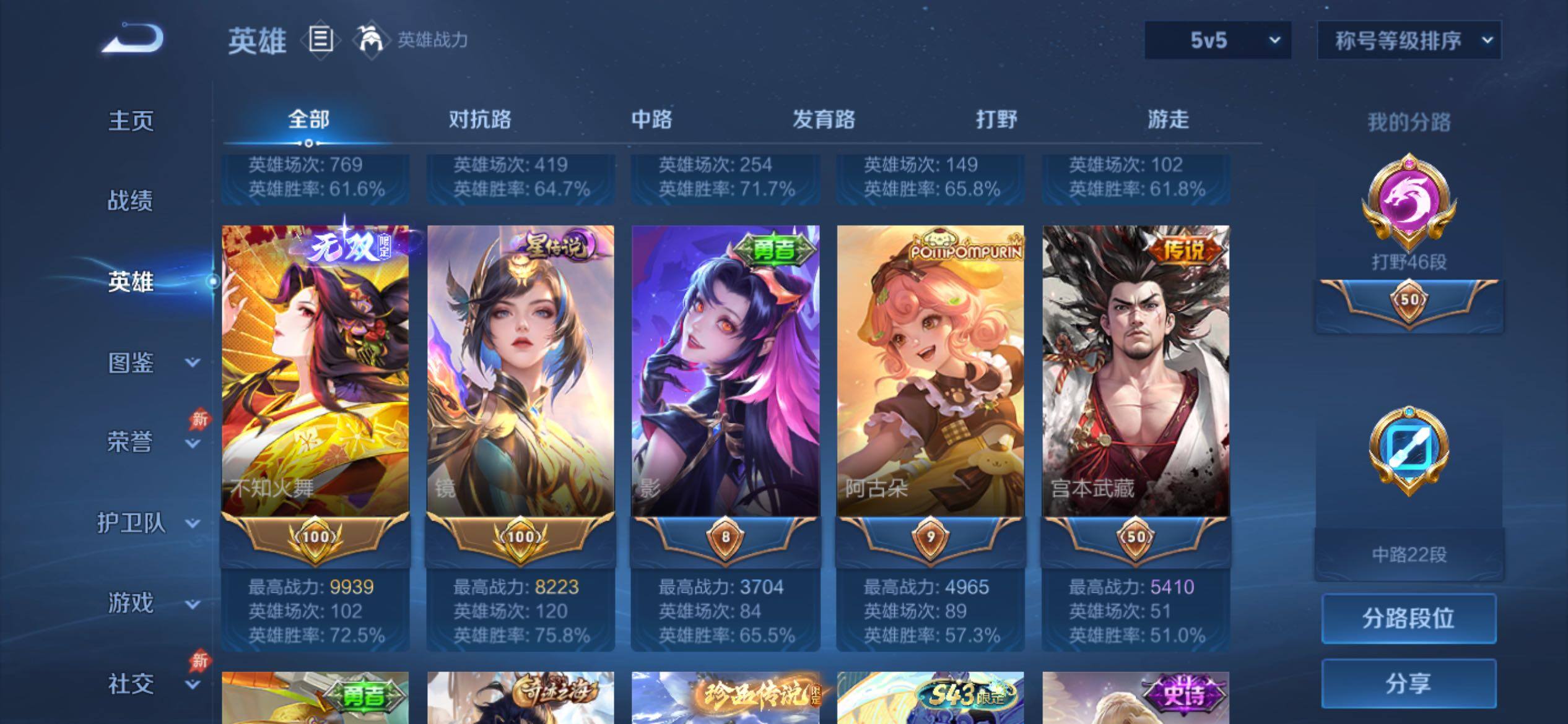 WZCMY4382901王者荣耀账号详情图5