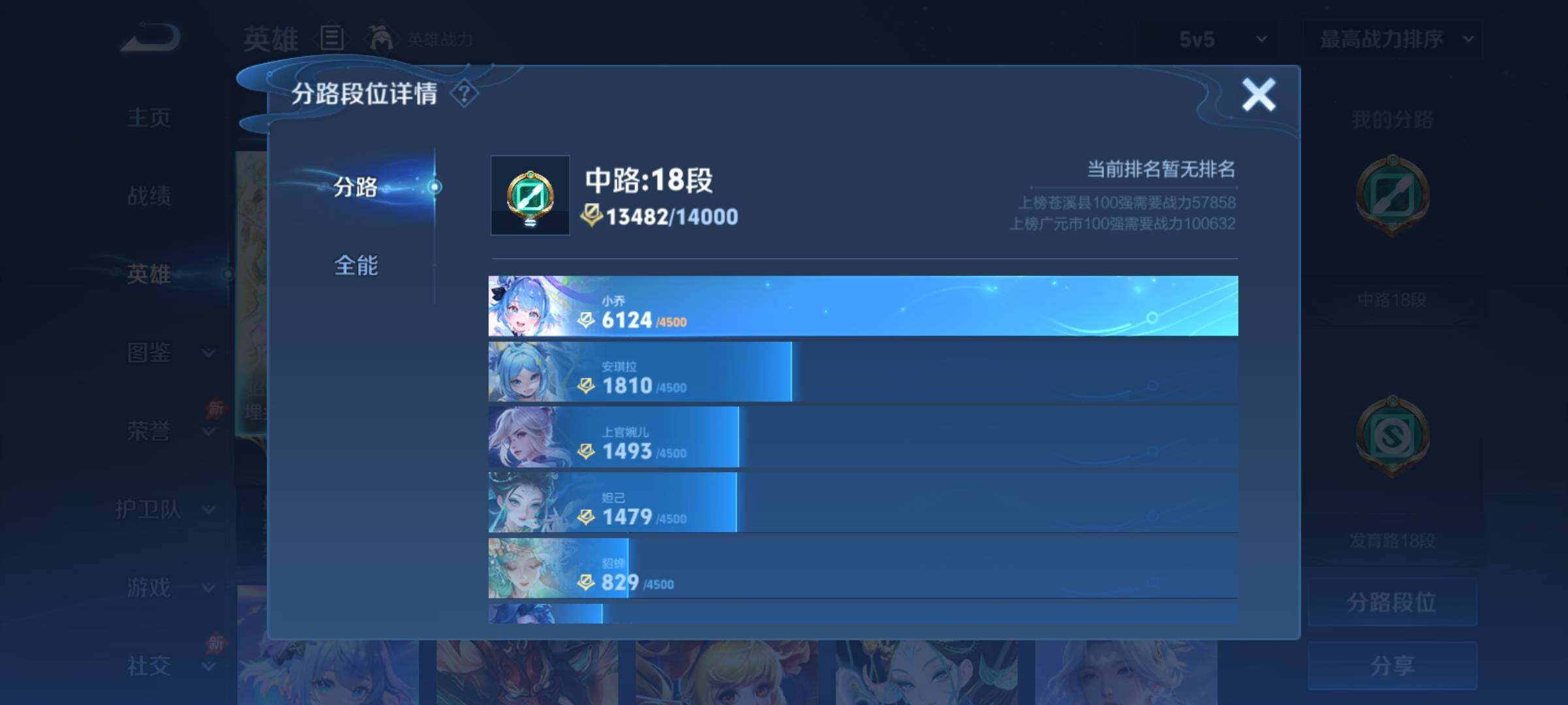 WZCMY4383699王者荣耀账号详情图4 WZCMY4383699王者荣耀账号详情图4