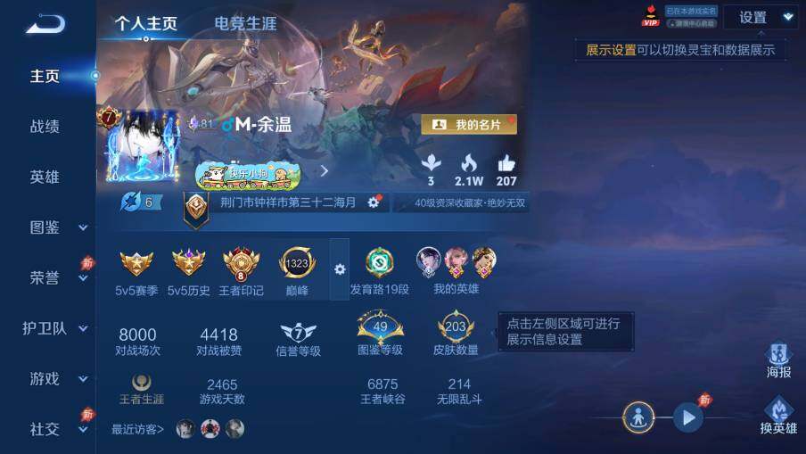WZLX4390244王者荣耀账号详情图7 WZLX4390244王者荣耀账号详情图7