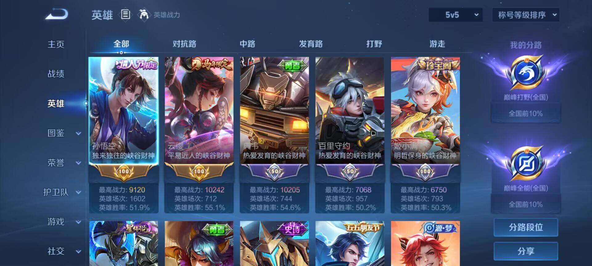WZDN4379679王者荣耀账号详情图8