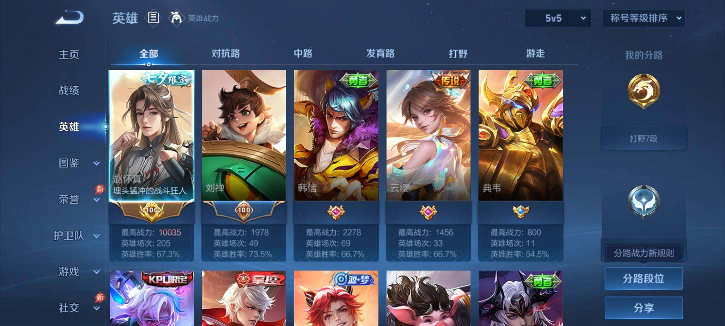 WZCMY4389841王者荣耀账号详情图3