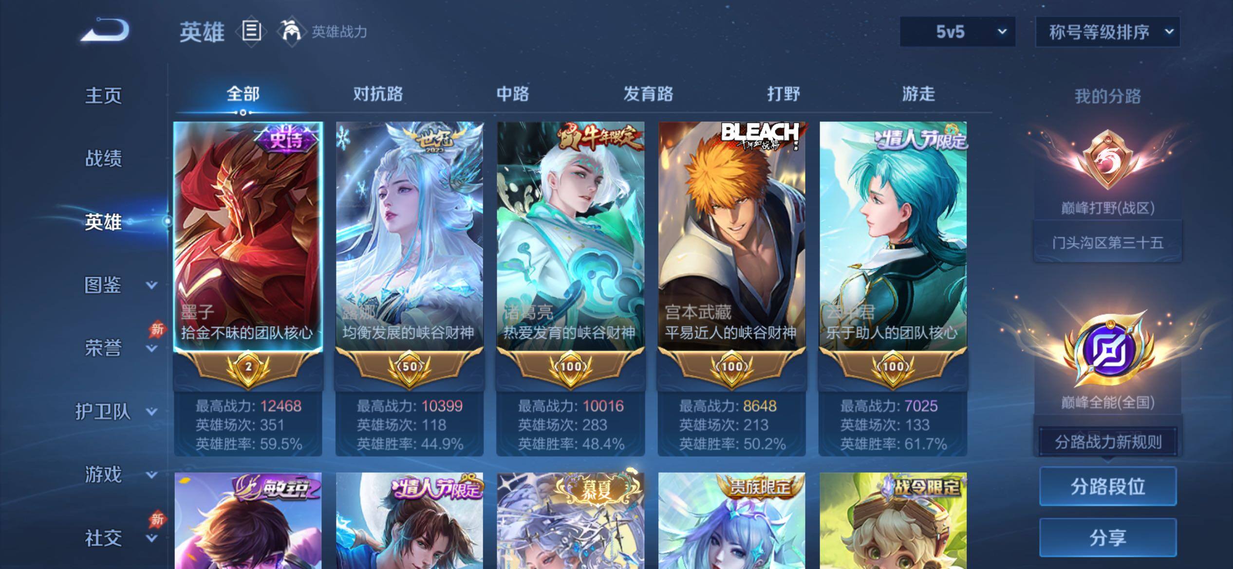 WZCMY4384509王者荣耀账号详情图3