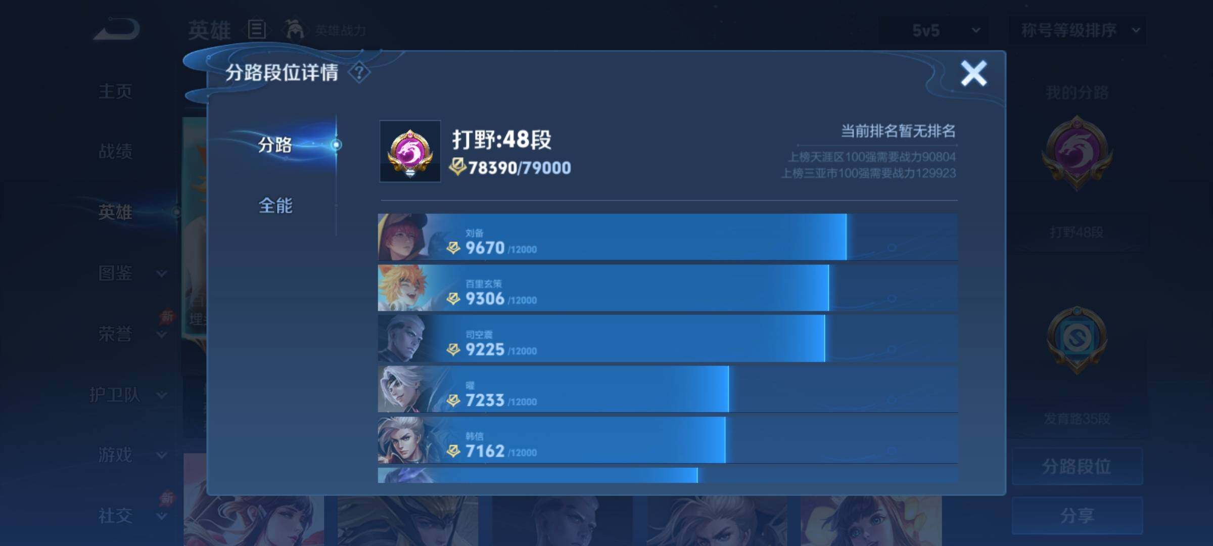 WZCMY4387589王者荣耀账号详情图5 WZCMY4387589王者荣耀账号详情图5