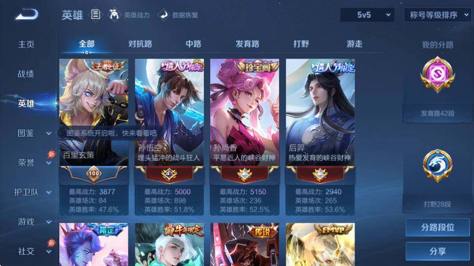 WZQM4389990王者荣耀账号详情图13