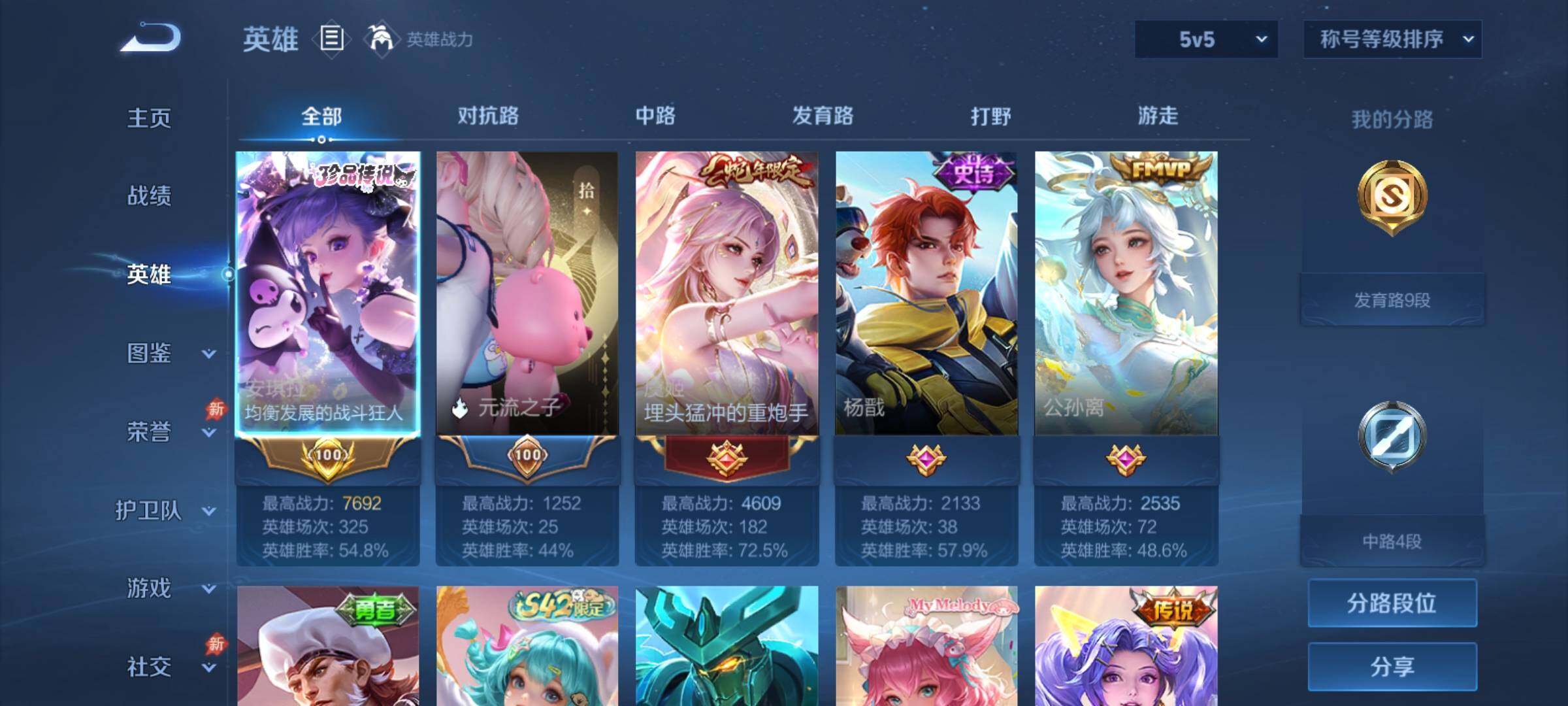 WZCMY4386355王者荣耀账号详情图3