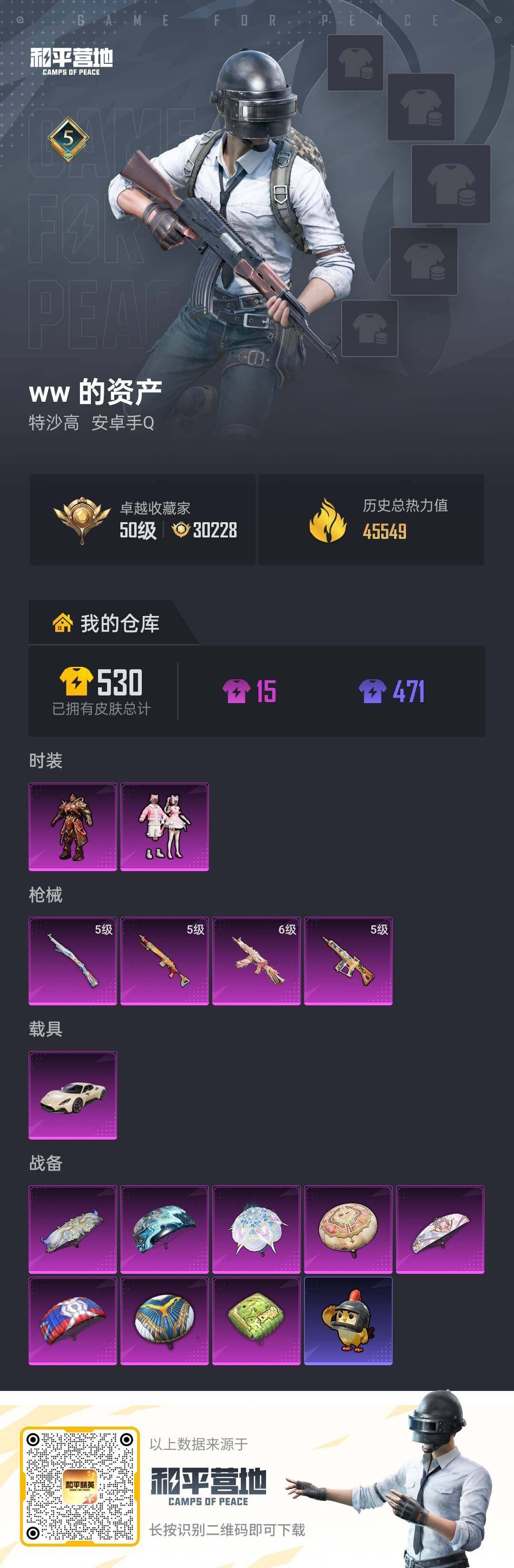 HPLE4229852和平精英账号详情图14 HPLE4229852和平精英账号详情图14