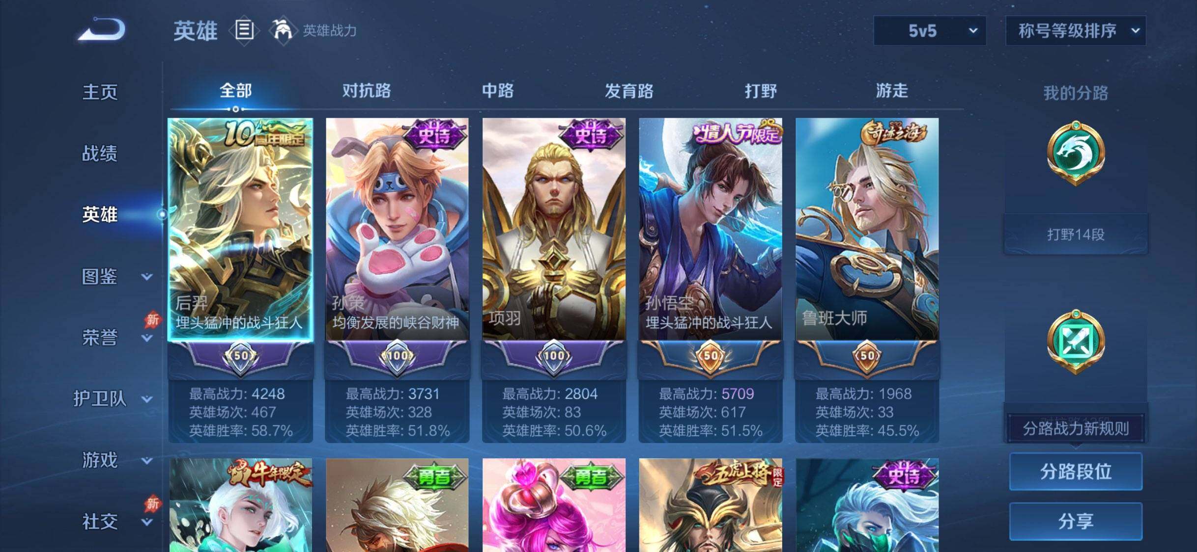 WZDN4388064王者荣耀账号详情图4