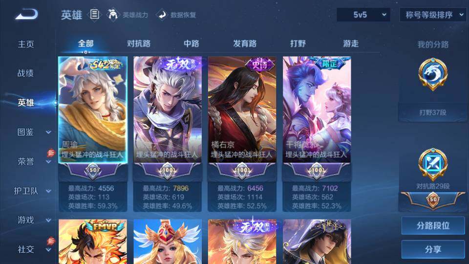 WZQM4423923王者荣耀账号详情图9