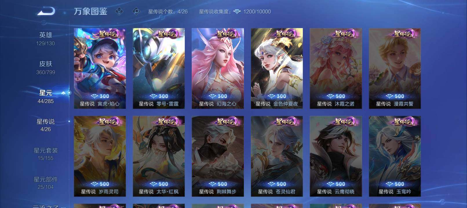 WZXS4413974王者荣耀账号详情图6