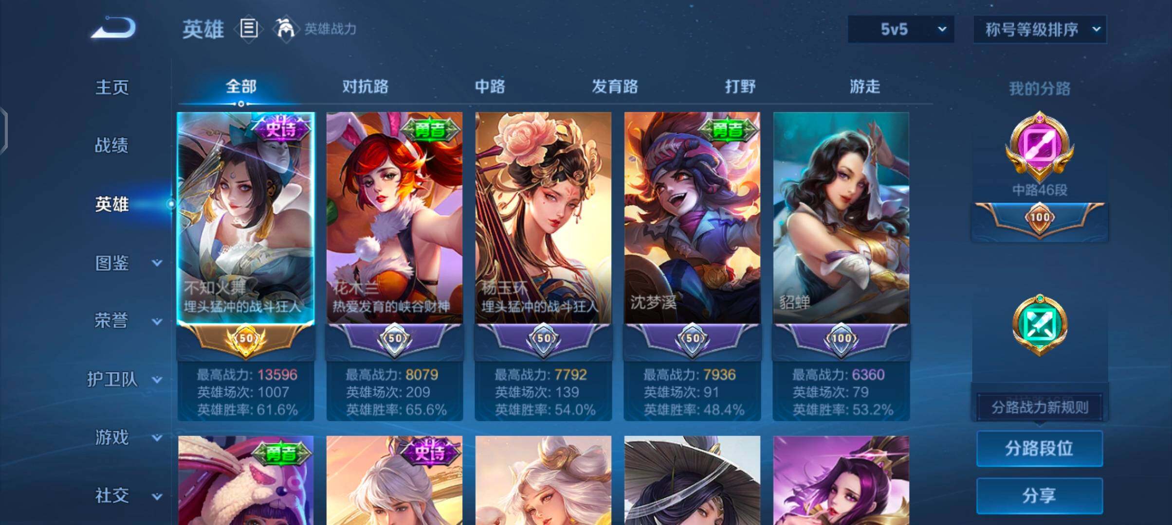 WZJZ4414781王者荣耀账号详情图6 WZJZ4414781王者荣耀账号详情图6