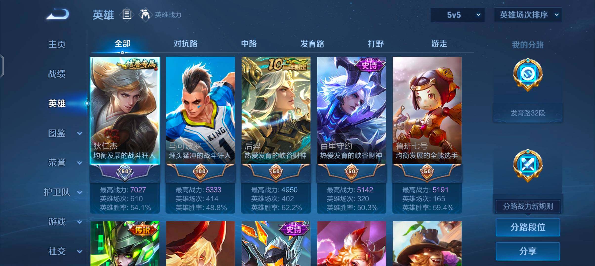 WZJZ4414705王者荣耀账号详情图6 WZJZ4414705王者荣耀账号详情图6