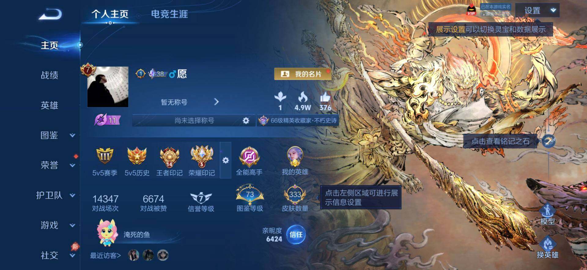 WZQM4420395王者荣耀账号详情图3