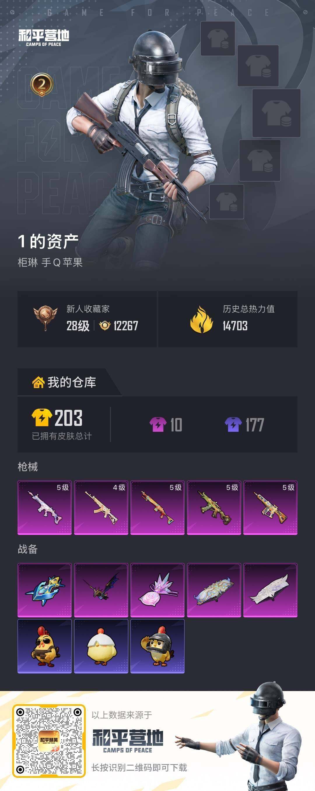 HPLX4246602和平精英账号详情图3 HPLX4246602和平精英账号详情图3