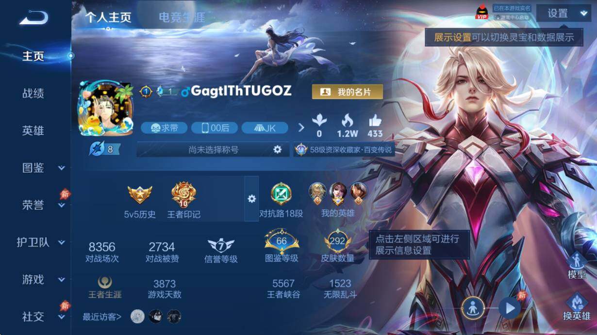 WZQM4415417王者荣耀账号详情图4 WZQM4415417王者荣耀账号详情图4