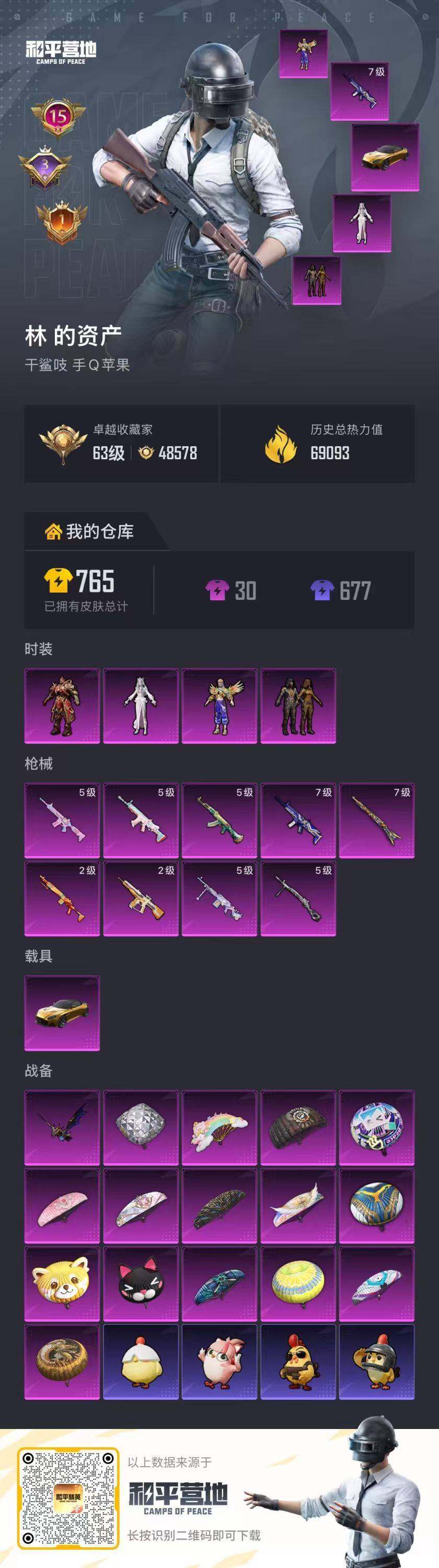 HPLX4248221和平精英账号详情图5 HPLX4248221和平精英账号详情图5