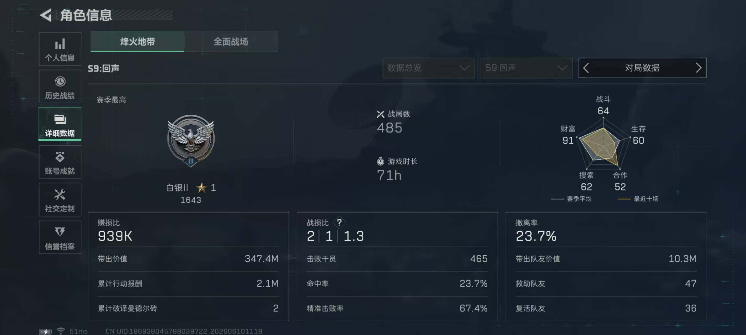 SJZEY4153077三角洲行动账号详情图11