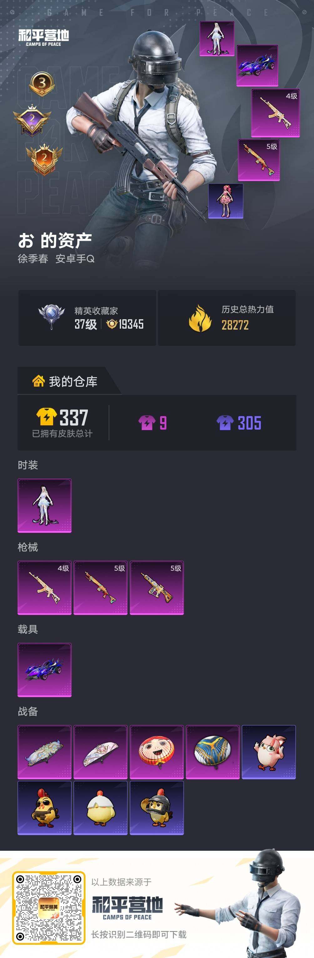 HPLX4248508和平精英账号详情图4 HPLX4248508和平精英账号详情图4