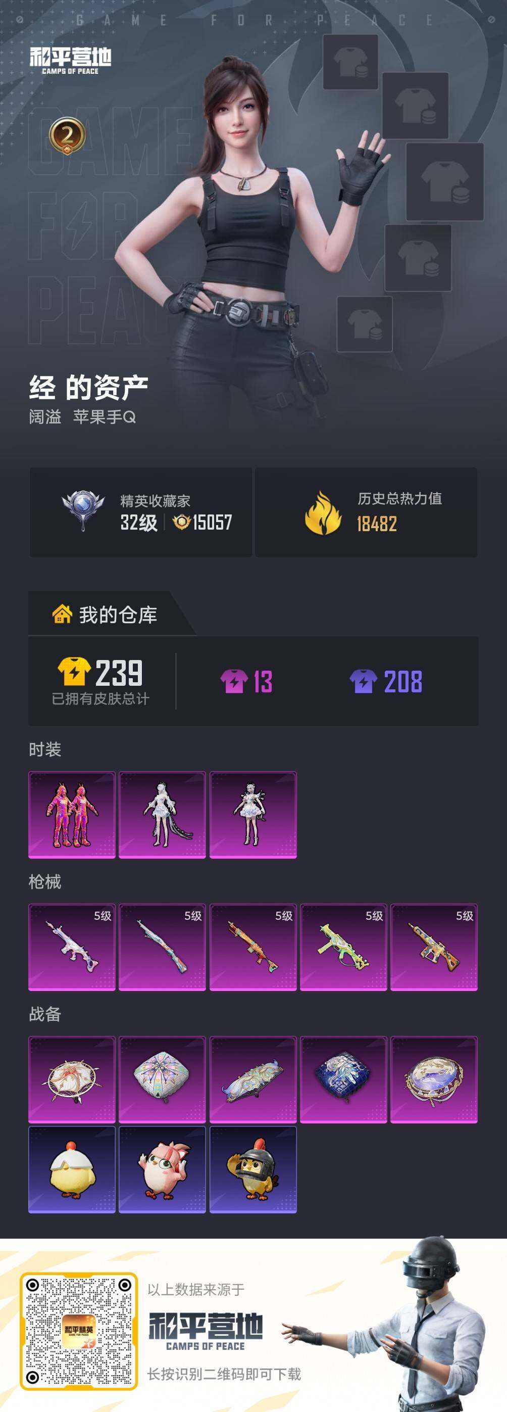 HPLE4248893和平精英账号详情图3 HPLE4248893和平精英账号详情图3