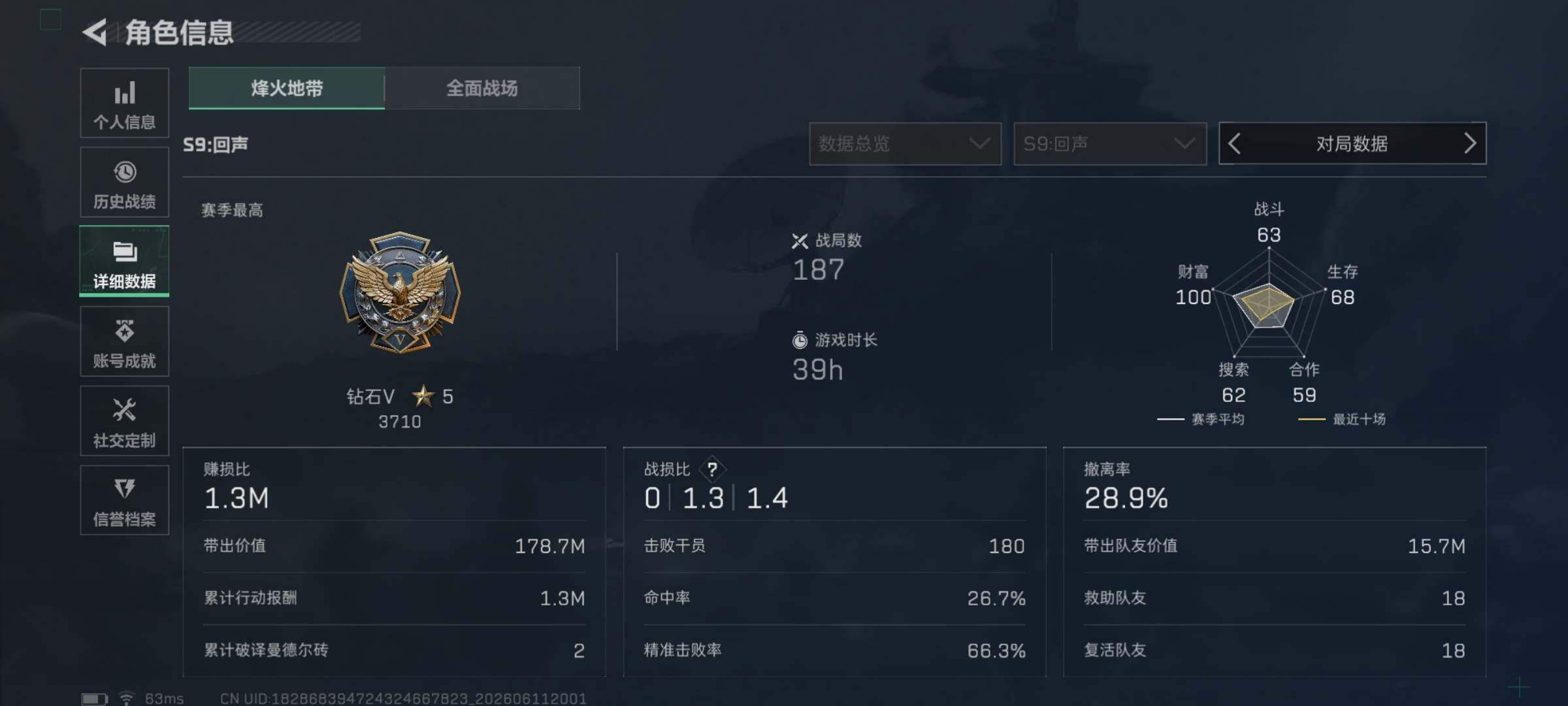 SJZEY4155025三角洲行动账号详情图10 SJZEY4155025三角洲行动账号详情图10