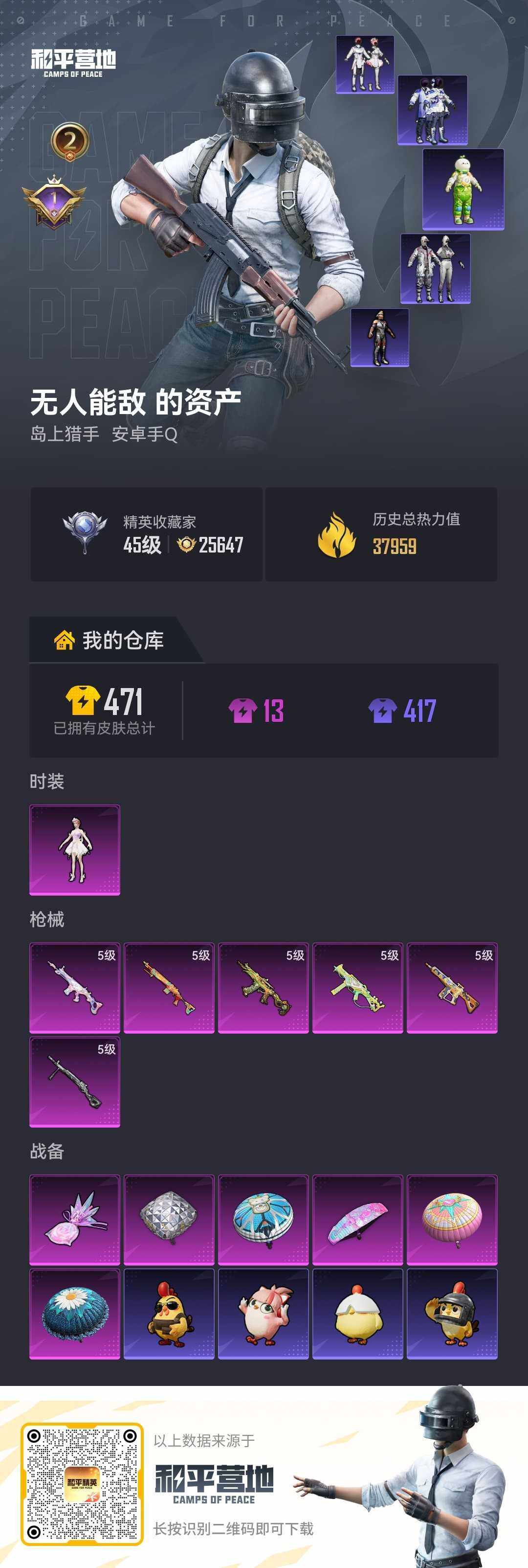 HPLE4249957和平精英账号详情图4