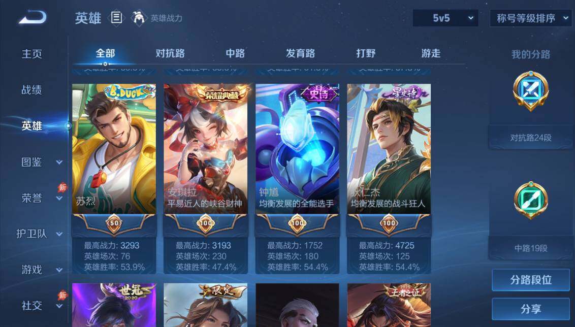 WZQM4428524王者荣耀账号详情图12