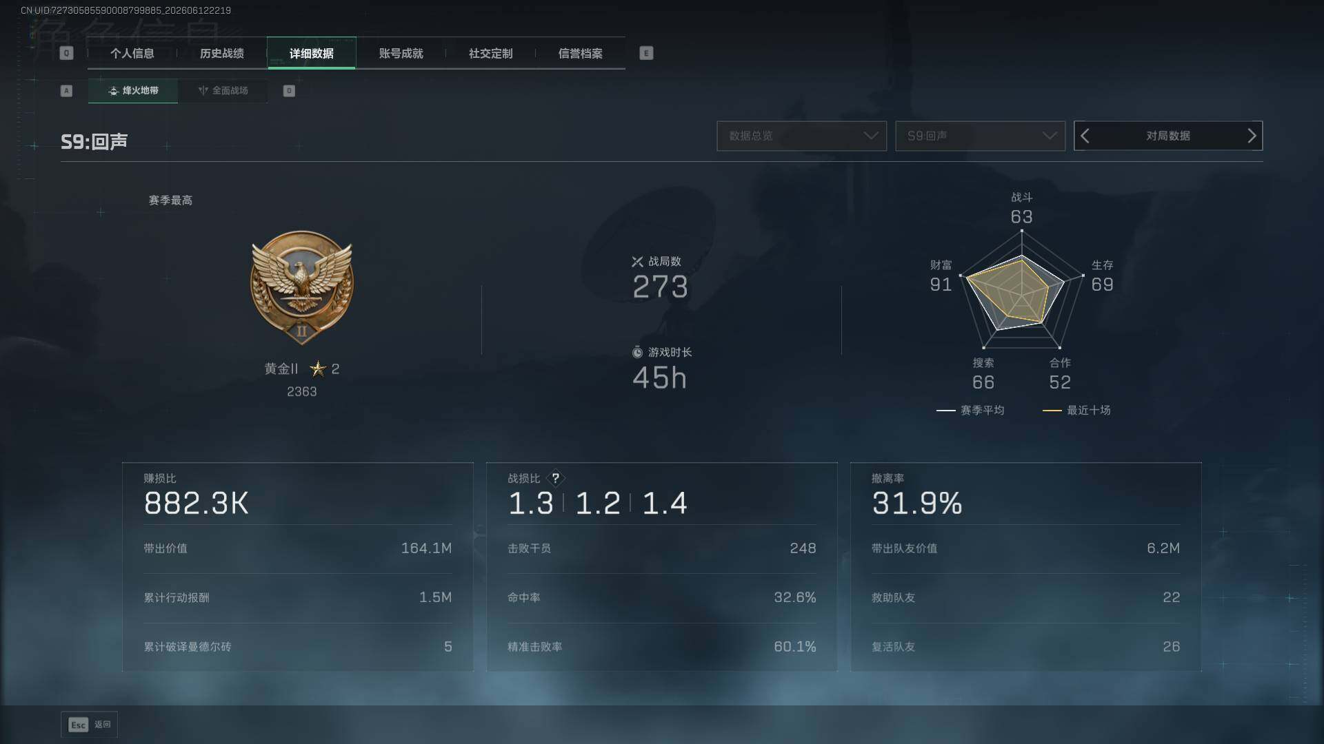 SJZEY4156061三角洲行动账号详情图5 SJZEY4156061三角洲行动账号详情图5